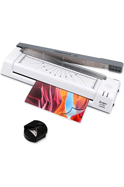 AyrStore A3, 75/80-125 Micron, 3130 için A 350, Kombi Laminasyon ve Kesme Mak...