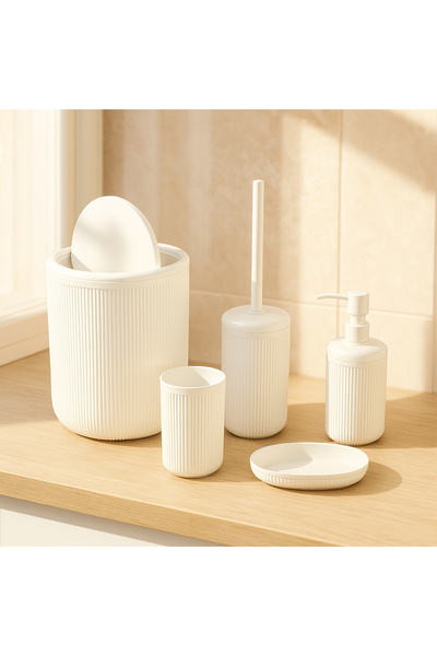 Evidea Bath Linea 5'li Banyo Seti