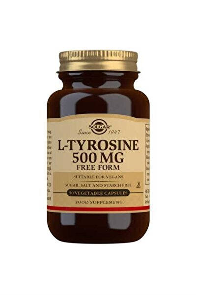 Solgar L-tyrosine 500 Mg 50 Kapsül