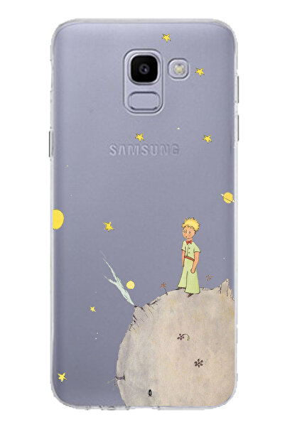 TechTree حافظة سيليكون متوافقة مع هاتف سامسونج جالاكسي J6 بتصميم الأمير الصغي...