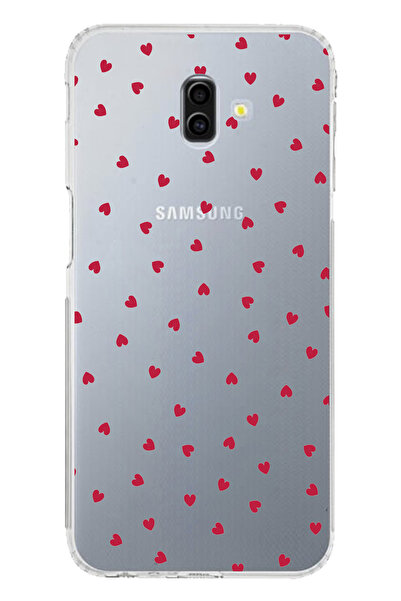 TechTree حافظة سيليكون مطبوع متوافقة مع هاتف سامسونج جالاكسي J6 بلس بتصميم قل...