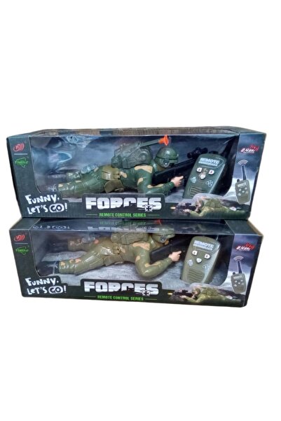 TRUST STORE Pilli Uzaktan Kumandalı Sürünen Asker Ok Fırlatabilen Realistik O...