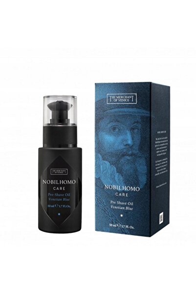 The Merchant of Venice , Venetian Blue, Olive Oil, Hydrating & Softening, Pre-Shaving Oil, 50 ml