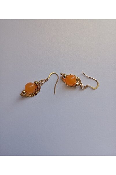 OEM 18K Gold Plated Earrings with Jade