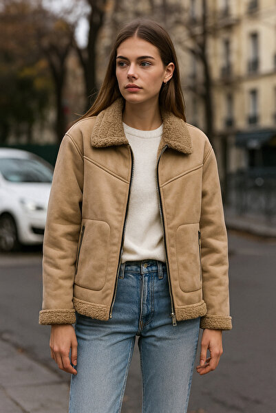 couis guler unisex din piele nubuck