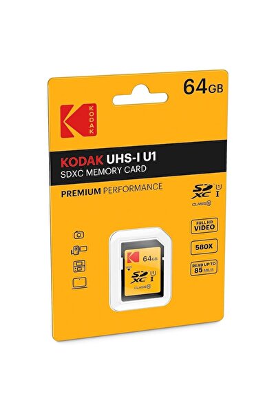 Kodak SD Premium Performance SDHC 64GB UHS-I V10 U1 Class 10
