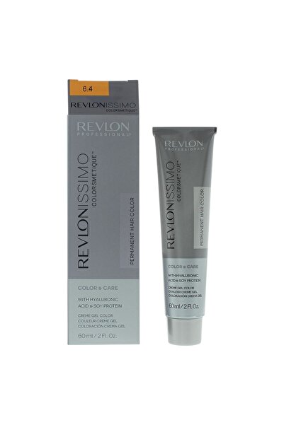 Revlon , Colorsmetique, KER-HA Complex���, Permanent Hair Dye, 6.4 Dark Copper Blonde, 60 ml