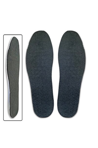 YeferStore Ortopedik Keçe Ayakkabı Tabanlık , Topuk Destekli Yün Keçe Tabanlı...