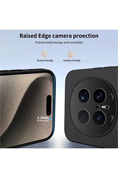 Generic Magnetic Case for Honor Magic 8 Pro 5G , Premium Twill Texture ，Fashion Shockproof Back Cover