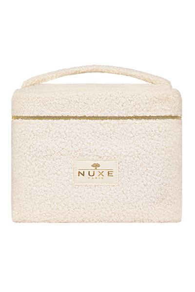 Nuxe , Insti Vanity, Zippered, GWP Textile Pouch, White
