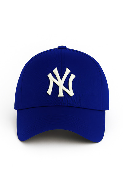 Verahed Ny New York Embroidery Unisex Baseball Blue Cap Women's Hat Men's Hat Summer Hat