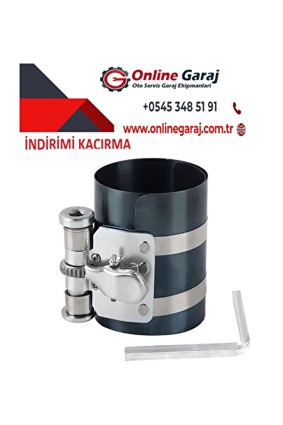 Rico Piston Segmanı Sıkıştırma segman takma Çemberi 53-175mm