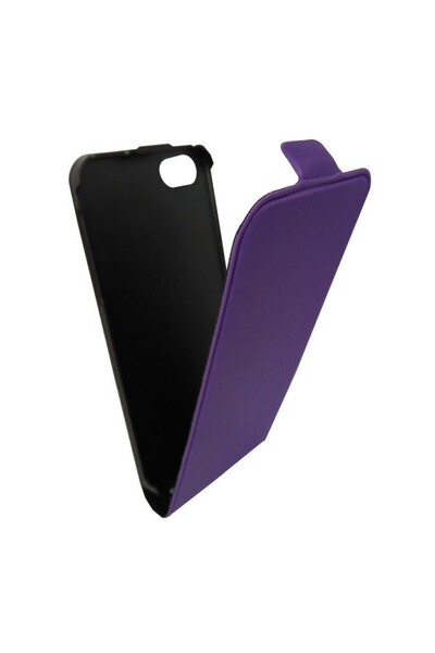Bibilel Husă portofel cu clapă Apple iPhone 5/5S - Violet
