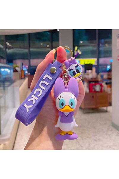 PULİNİN DÜKKANI Figured Large Size Silicone Keychain