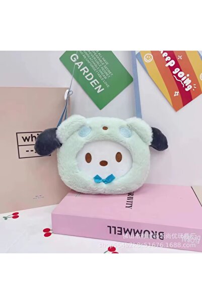 synshop Pochacco Cute Dog Plush Strap Adjustable Bag Gift