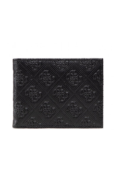 Guess Guess, Vezzola, Textile Wallet, Logo Detail, SMESCHLEA20, Black, For Men