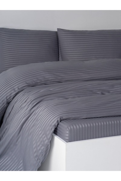 Madamca Irida Bedding Set Smoke 100% Cotton Double Size 200*220