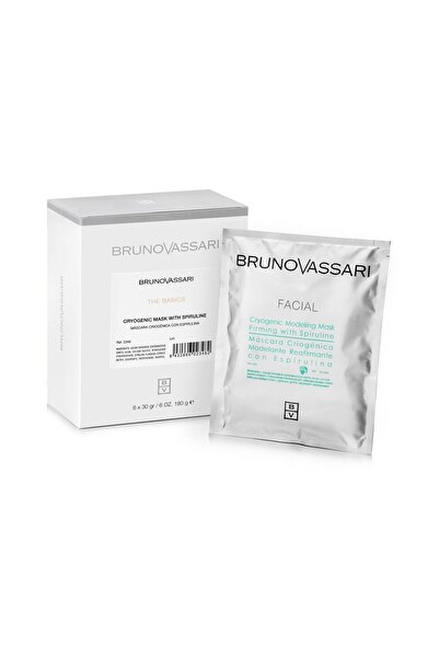 Bruno Vassari Set, Bruno Vassari, The Basics, Marine Algae, Lifting, Cream Mask, For Face & Neck, 6 pcs, 30 g