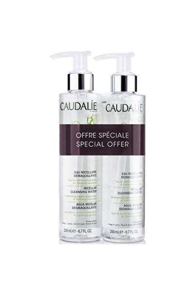 Caudalie Set Duo, Caudalie, Caudalie, Cleansing, Micellar Water, For All Skin Types, 2 pcs, 200 ml