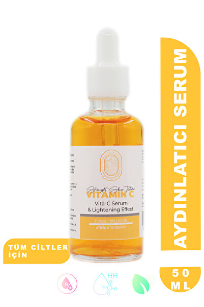HANZADE HANIM Leke Karşıtı Aydınlatıcı Vitamin C Serum Ascorbic Asit, Bitkise...