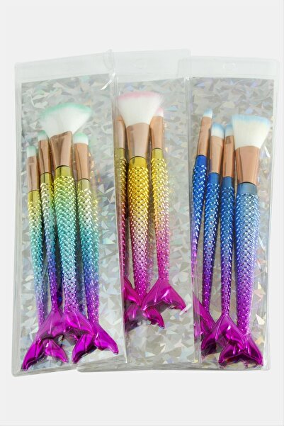 Okyanuss Accessories مجموعة فرش مكياج على شكل سمكة من إم تي إكس دي بي إن (140...