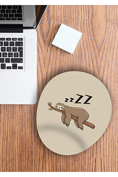 Ormira Konsept لوحة ماوس على شكل حيوان الكسلان النائم مطبوع