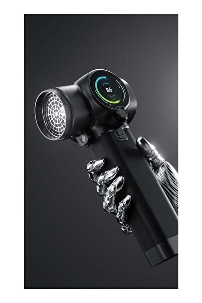 Green Lion Storm Max Portable Air Blower - 750W, 4000mAh, Up to 80 min, Black