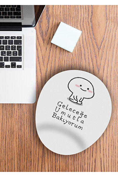 Ormira Konsept أنا أنظر إلى المستقبل بأمل مطبوع لوحة ماوس