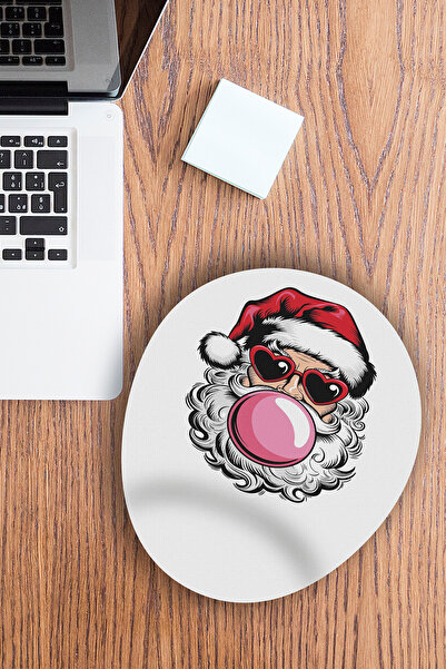 Ormira Konsept لوحة ماوس سانتا كلوز مطبوع مع لاصق لاصق