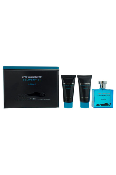 Ferrari Set Ferrari: The Drakers Competicion Acqua, Eau De Toilette, For Men, 10 ml + The Drakers ...