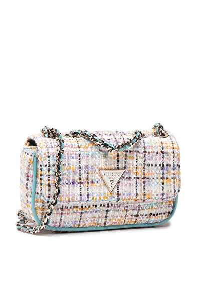Guess , Cessily, Geantă crossbody din material textil, Multicoloră, hwtm76, P...