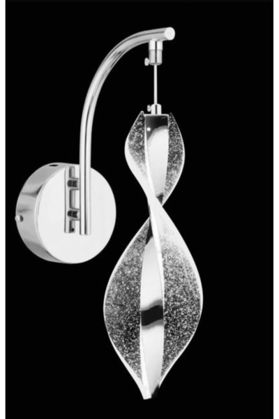 Led 2 Pieces of Wall Lamp with 3 Light Options in Chrome Color