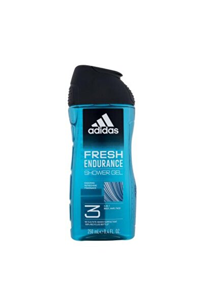 adidas , Fresh Endurance, Cleanses, Shower Gel, For Body, Face & Hair, All Skin Types, 250 ml