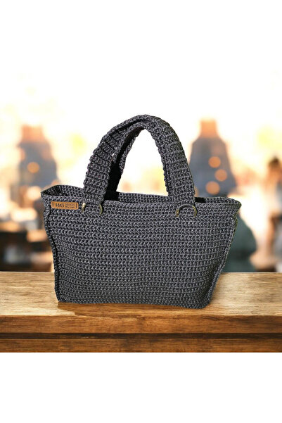 Yıldız İskandinav 🔔   It-Bag Alarm: Hand-Knitted'Quiet Luxury' Tote Bag!