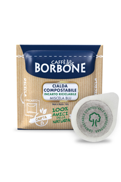 Borbone Set de 100 capsule de cafea filtrante, Arabica/Robusta, F44 mm