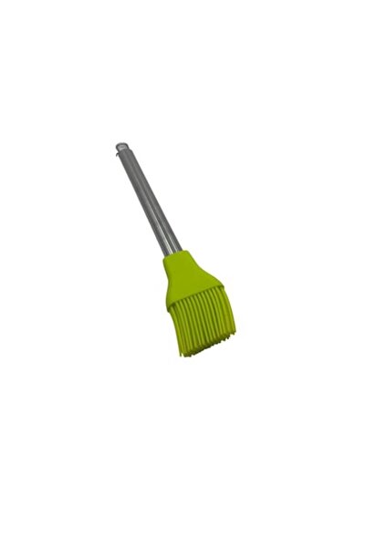 LGCHome Silicone brush with stainless steel handle, 30 cm, light green