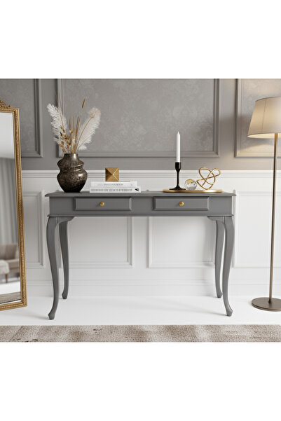 Wooding Mobilya 100 Cm Masif Lükens Gri Dresuar