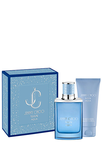 Jimmy Choo Set Jimmy Choo: Aqua, Eau De Toilette, For Men, 50 ml + Aqua, Shower Gel, For All Skin Types, 100 ml