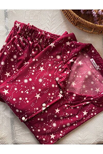 inspira lingerie Women's Buttoned Cotton Thin Sh Fleece-Lined Pajama Set