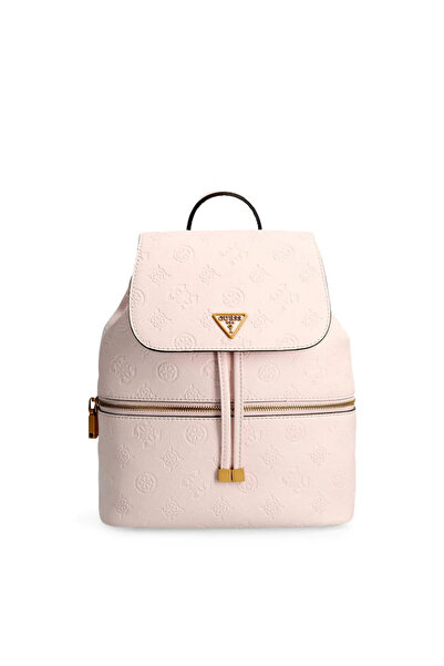 Guess , Helaina, Polyurethane, Textile Backpack, Light Pink, Lined Compartment, 03320, For ...