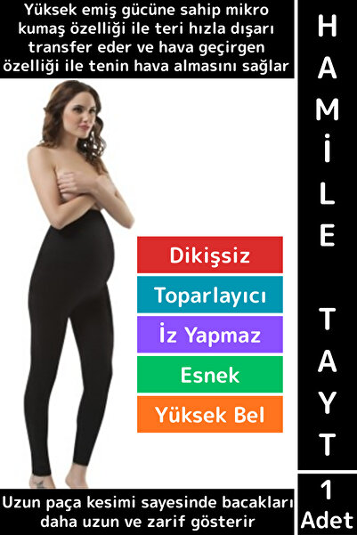 Wintoup Non-Marking, Shaping, Recovering, Flexible, Breathable Fabric Supported D Stitch-Free High Waist Maternity Leggings