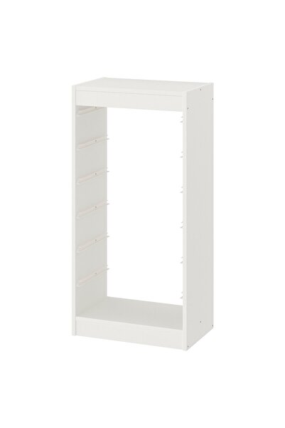 AZOZ MERCHLY Frame, white, 46 x 30 x 94 cm