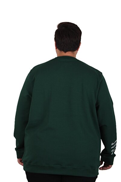 MocGrande Large Size Crew Neck Sweat Double Face 25707 Nefti