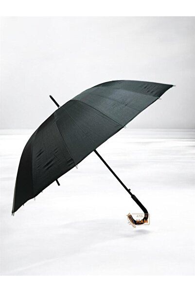 Atölye Ham 16 Telli Premium Unisex Lüx Kaliteli Bastonlu Protokol Şemsiye