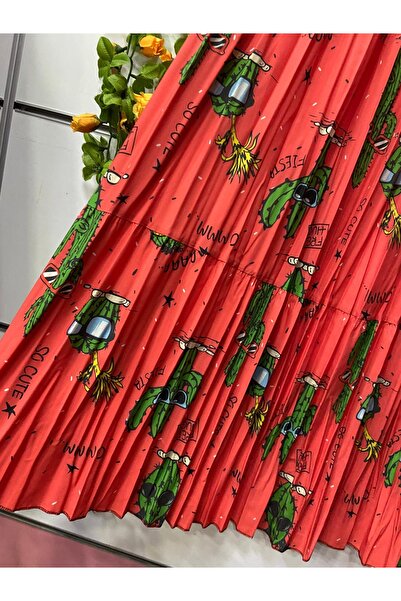 edu collection Багатошарова спідниця з підкладкою з попліну з візерунком