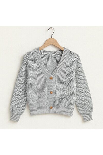 moda mh 3 Button Trend Selanik Cardigan