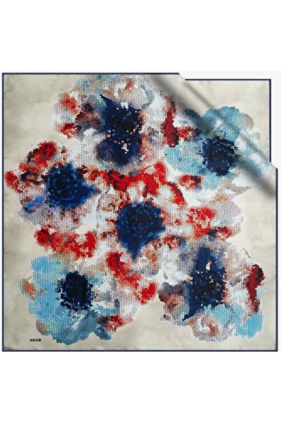 Aker وشاح حرير تيفيل 7948-923