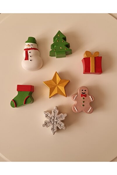 bn.starlights Yeniyıl Temalı El Yapımı Magnet Seti