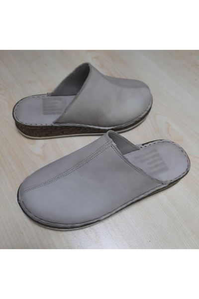 KAPAR Γνήσιο δέρμα Ανατομικό, Ορθοπεδικό Εξαιρετικά άνετο, Ελαφρύ Ιατρικό. Νοσοκόμα... Κρέμα ημέρας sabo Παντόφλες