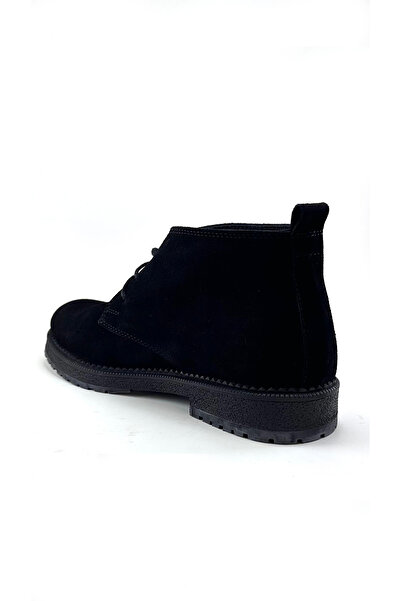 ALZA SHOES Genuine Suede Leather Men's Chukka Boots - Lightweight and Comfortable - Suitable for Everyday Wear - Winter Footwear